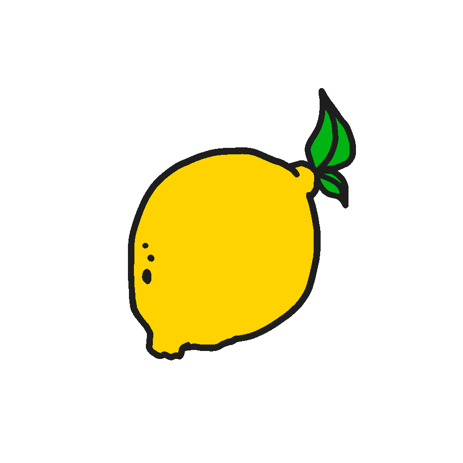 A squeezer lemon