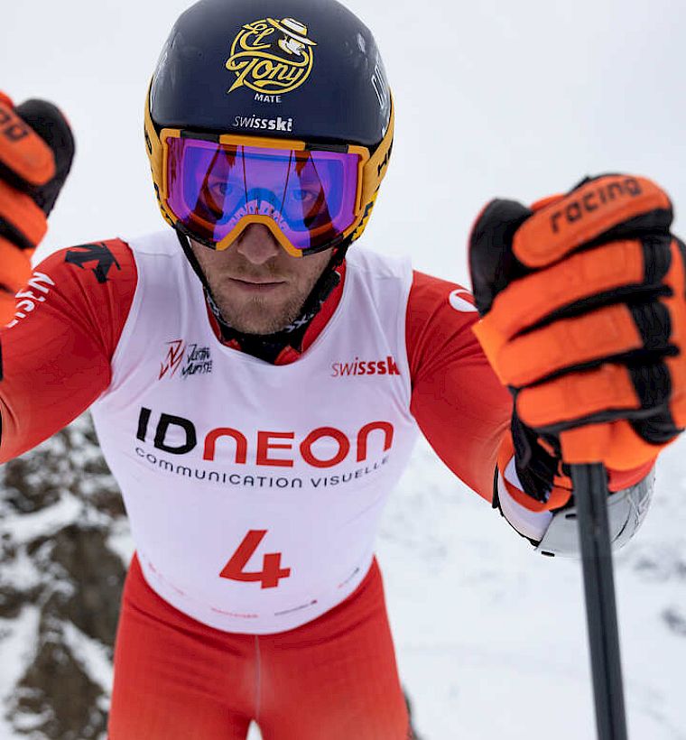 Justin Murisier remporte la course de descente à Beaver Creek