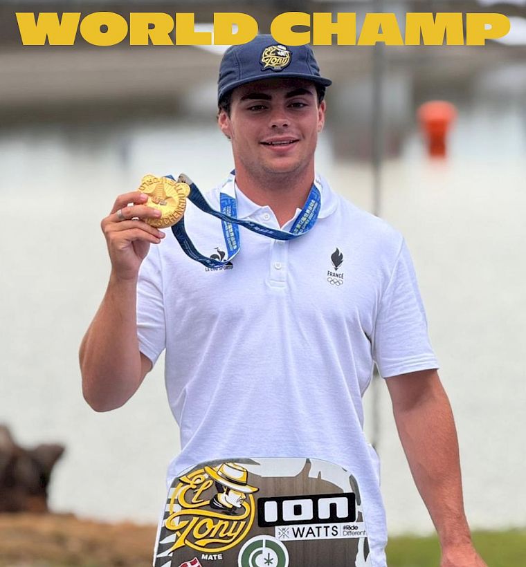 Loic Deschaux is World Game Champion