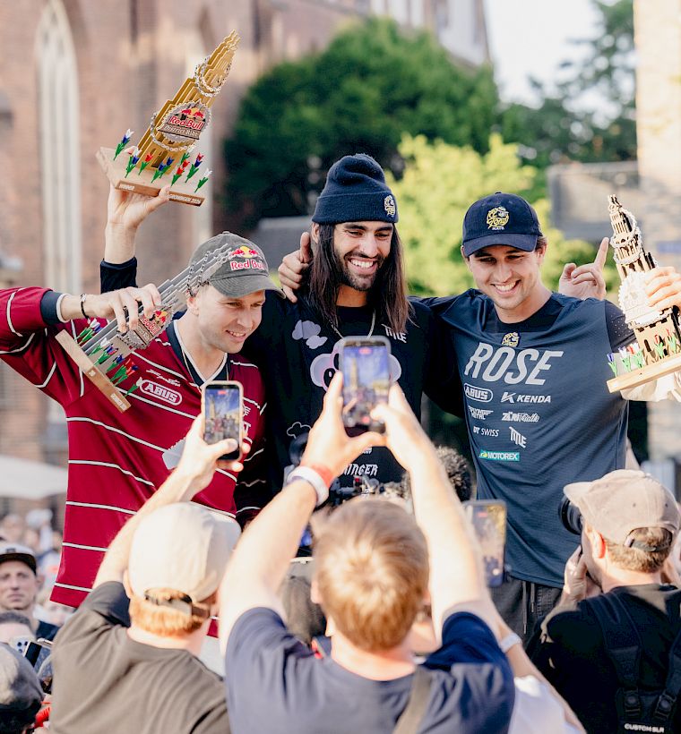 Doppelpodium für El Tony Mate