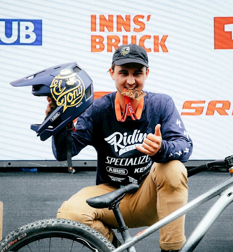 Eerste Crankworx World Tour podium voor Lucas Huppert